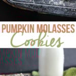 Pumpkin Molasses Cookies
