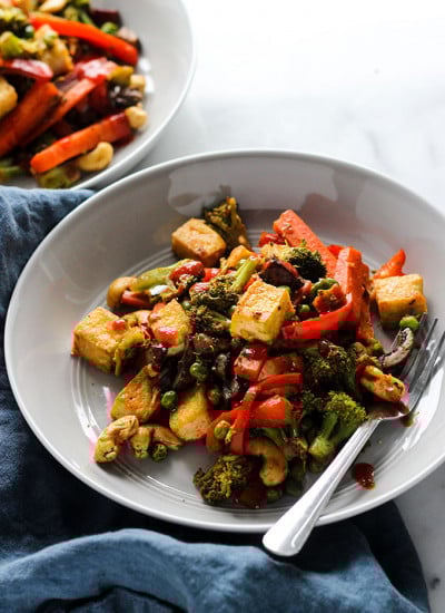 Tofu Vegetable Stir Fry