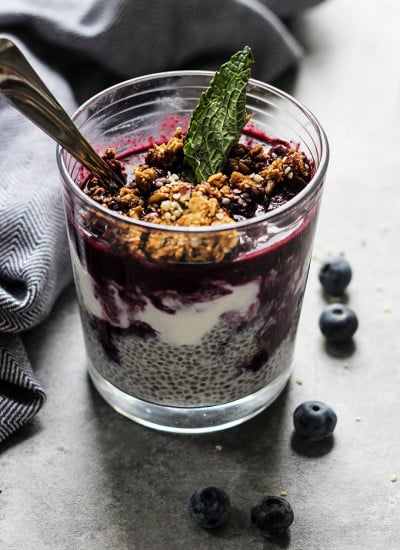 Blueberry Acai Chia Pudding 2