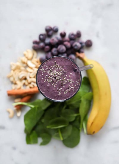 Blueberry Cashew Smoothie