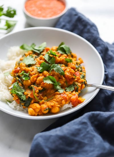 red lentil curry