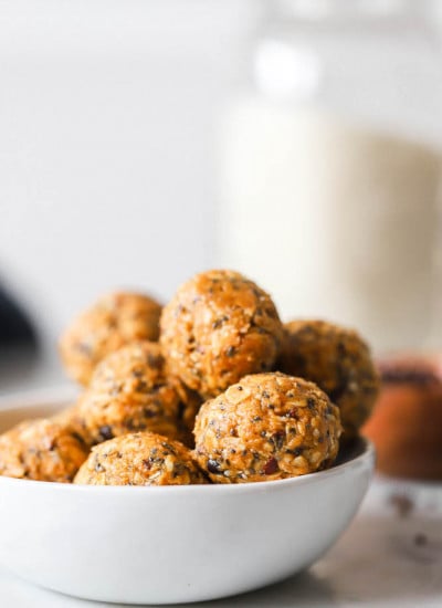 peanut butter cookie dough bites