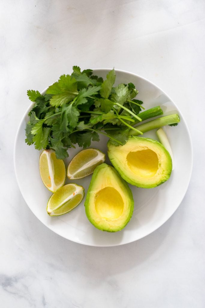 Avocado sauce ingredients