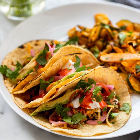 easy vegan tacos with seitan