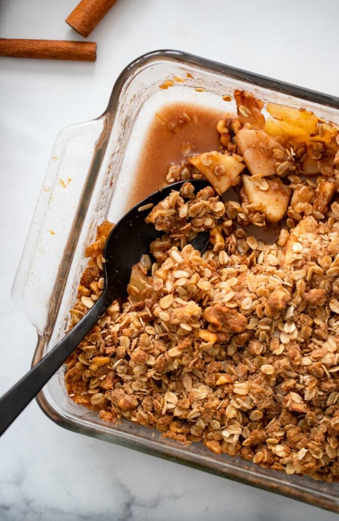 Allow to cool for about 10 minutes on counter before serving.